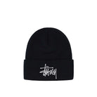 Stussy Big Basic Thinsulate Beanie, black — available at Norwood