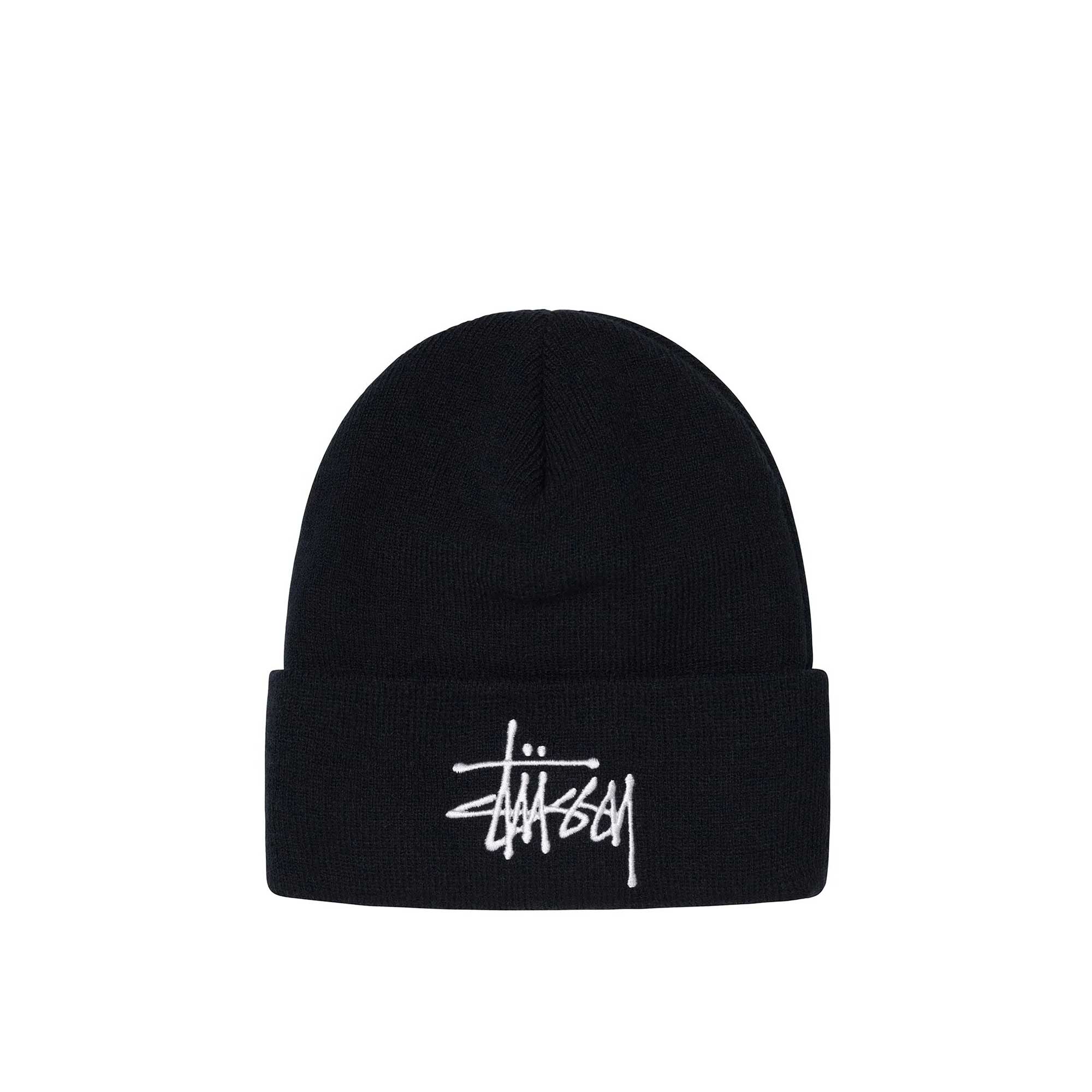 Stussy Big Basic Thinsulate Beanie, black — available at Norwood