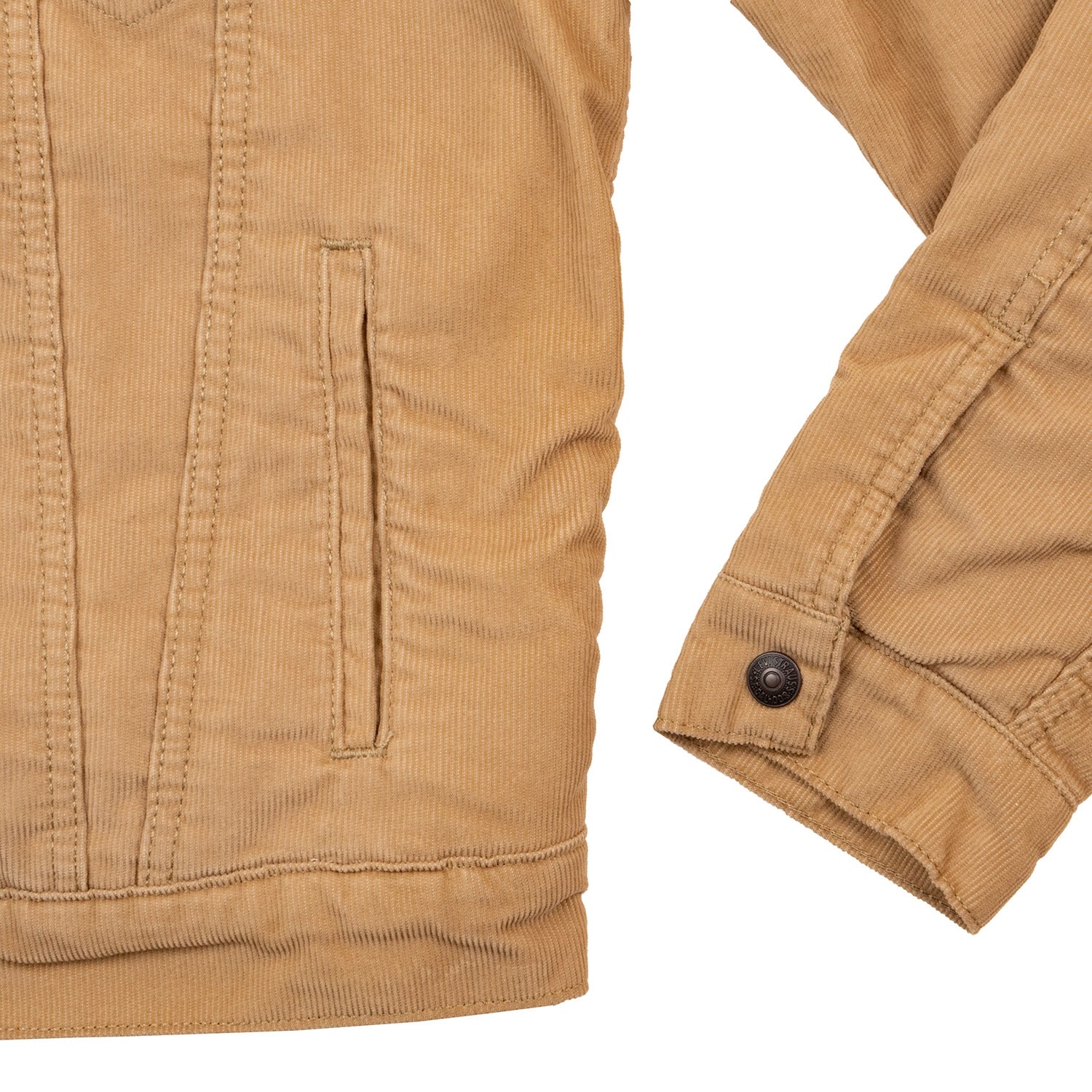 Levi s Type 3 Sherpa trucker True Chino cord better 16365 0066