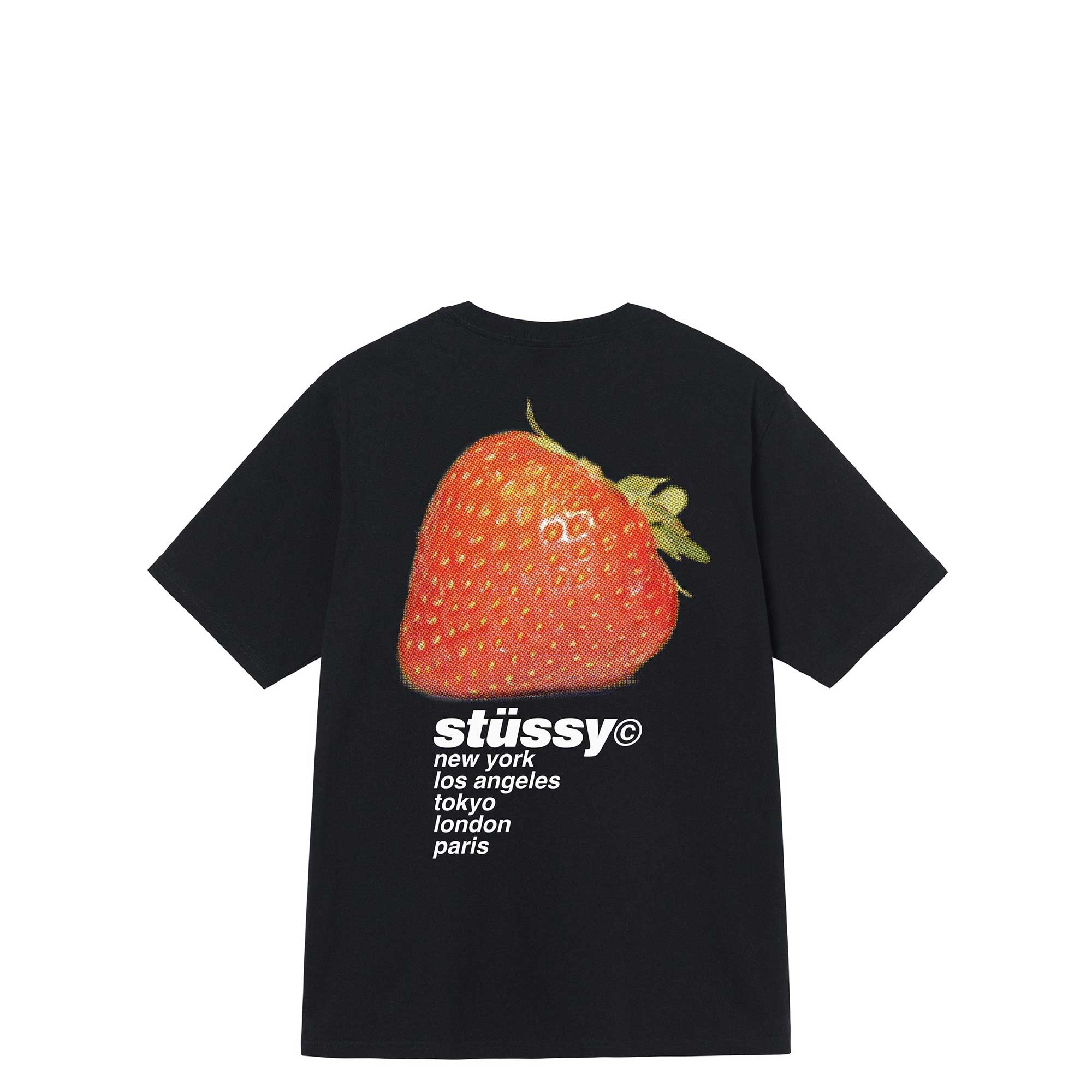 Tricotto Black strawberry shirt Size: small MSRP: - Depop