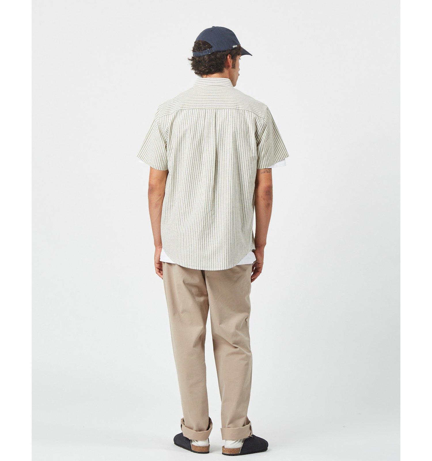 Minimum Eric Short Sleeve Striped Shirt — available at Norwood