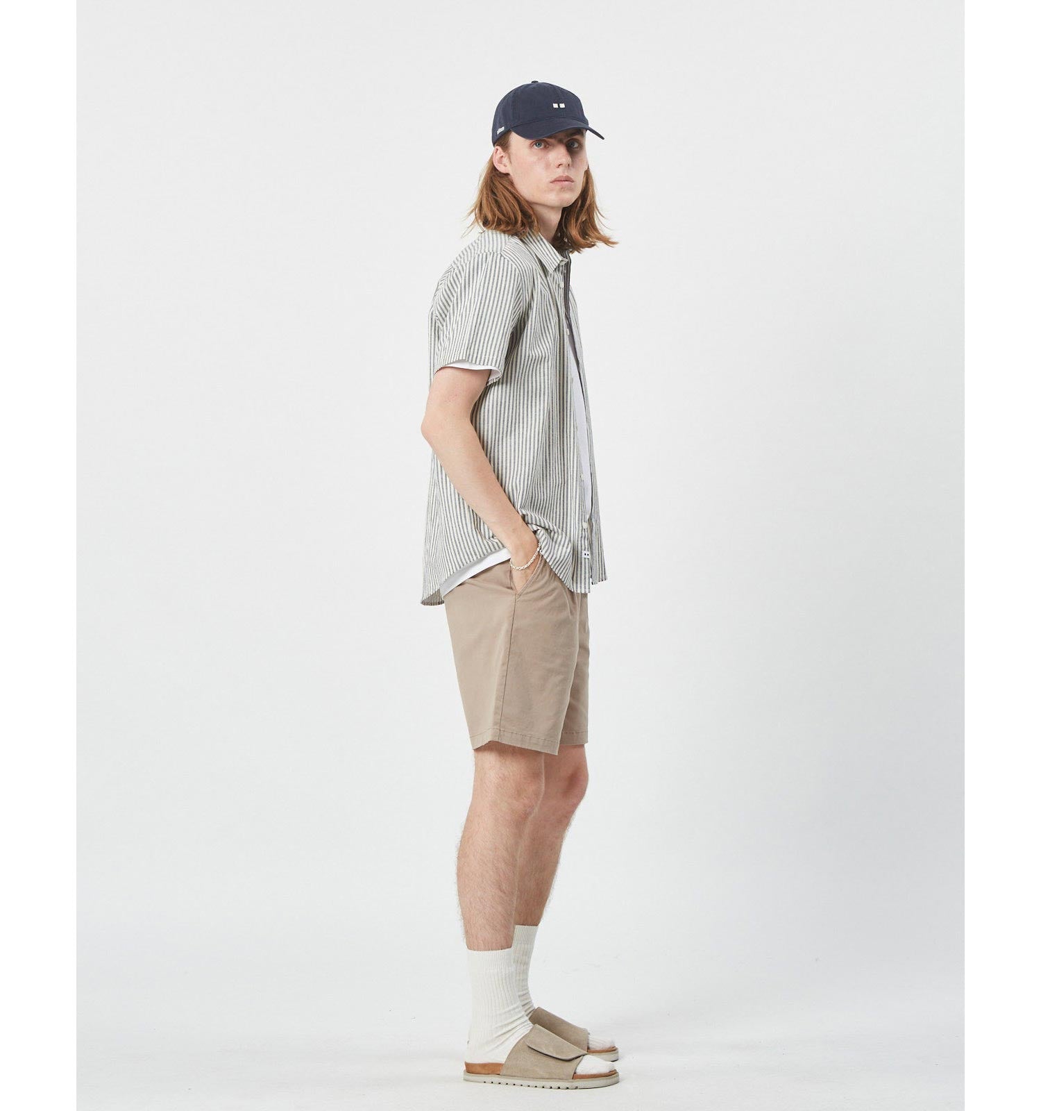 Minimum Eric Short Sleeve Striped Shirt — available at Norwood