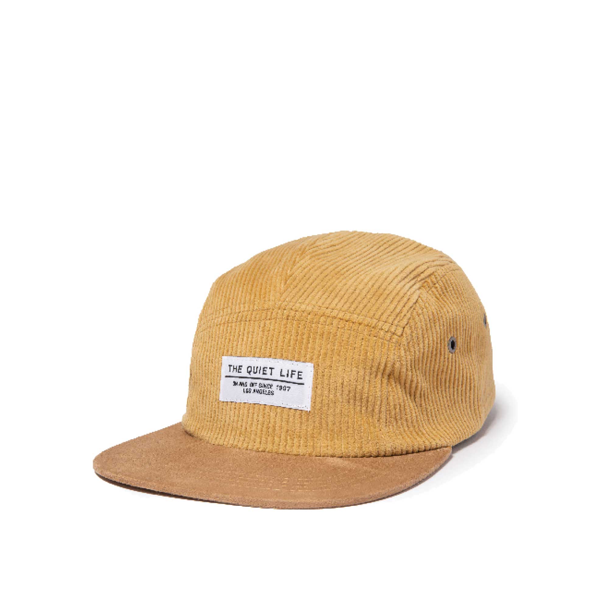 Quiet Life Carlos Cord Combo 5 Panel Camper Hat, Tan – Norwood