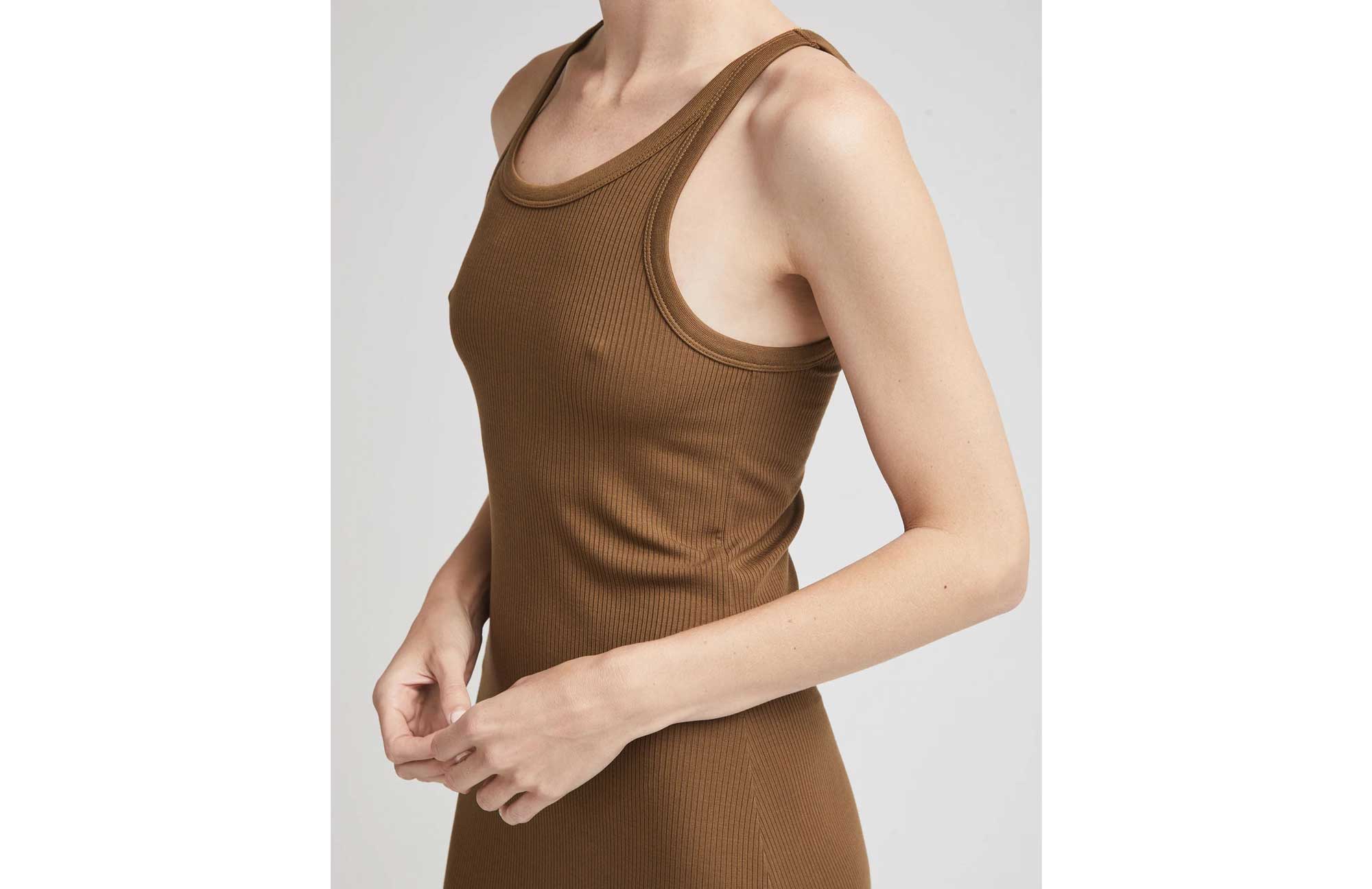 Richer Poorer Womens Vintage Rib Midi Dress — available at Norwood
