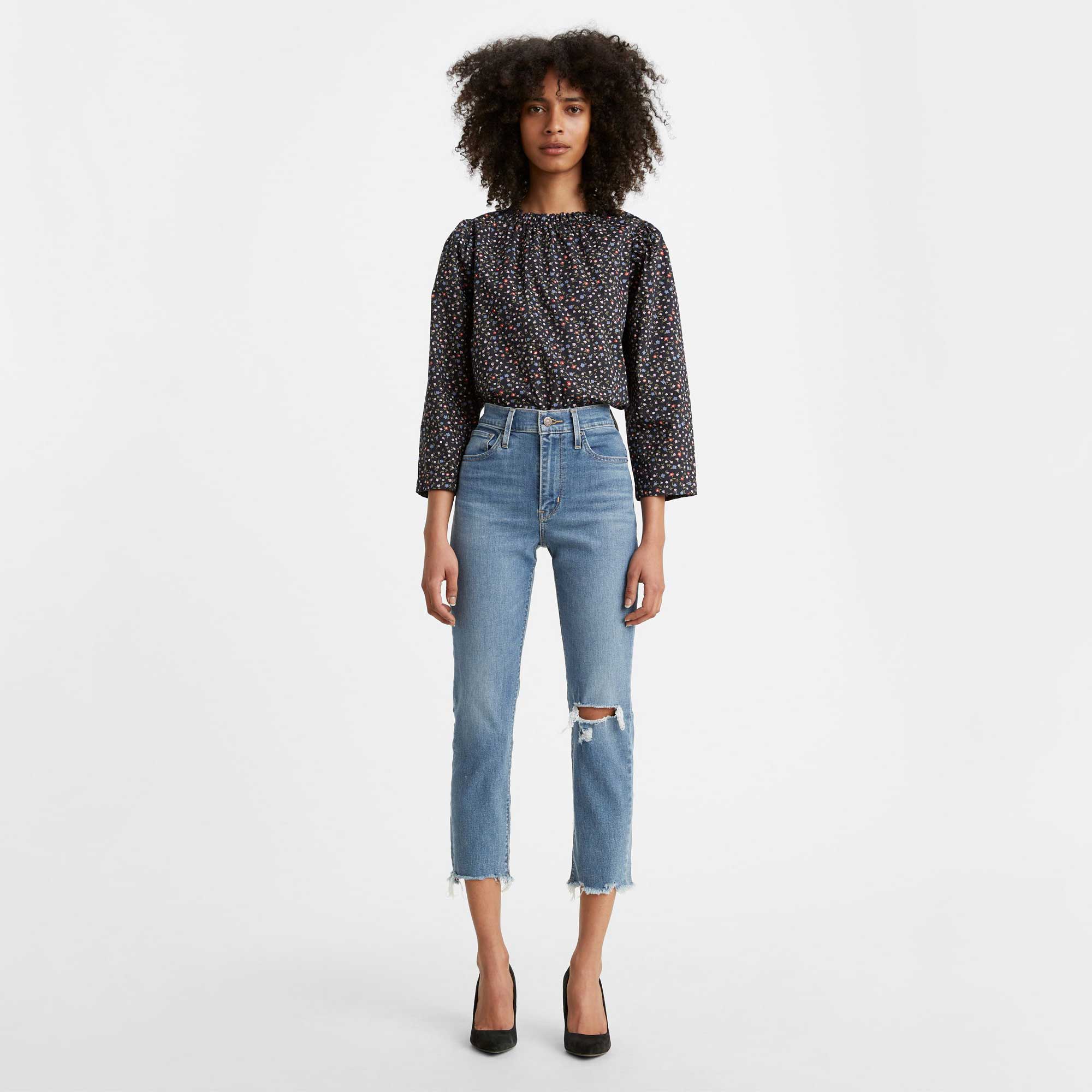 724 straight crop levi's online