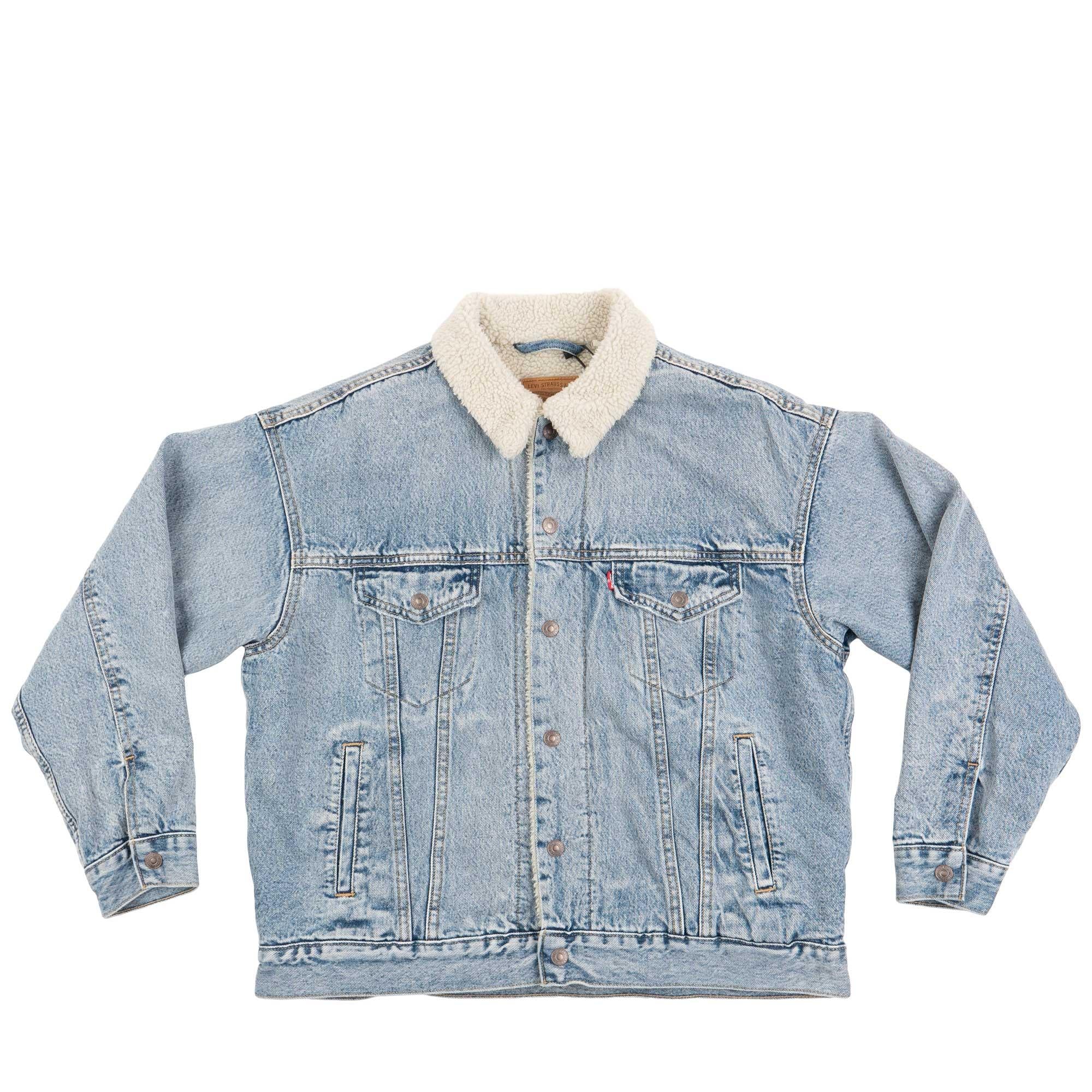 Levi's dad hotsell sherpa trucker