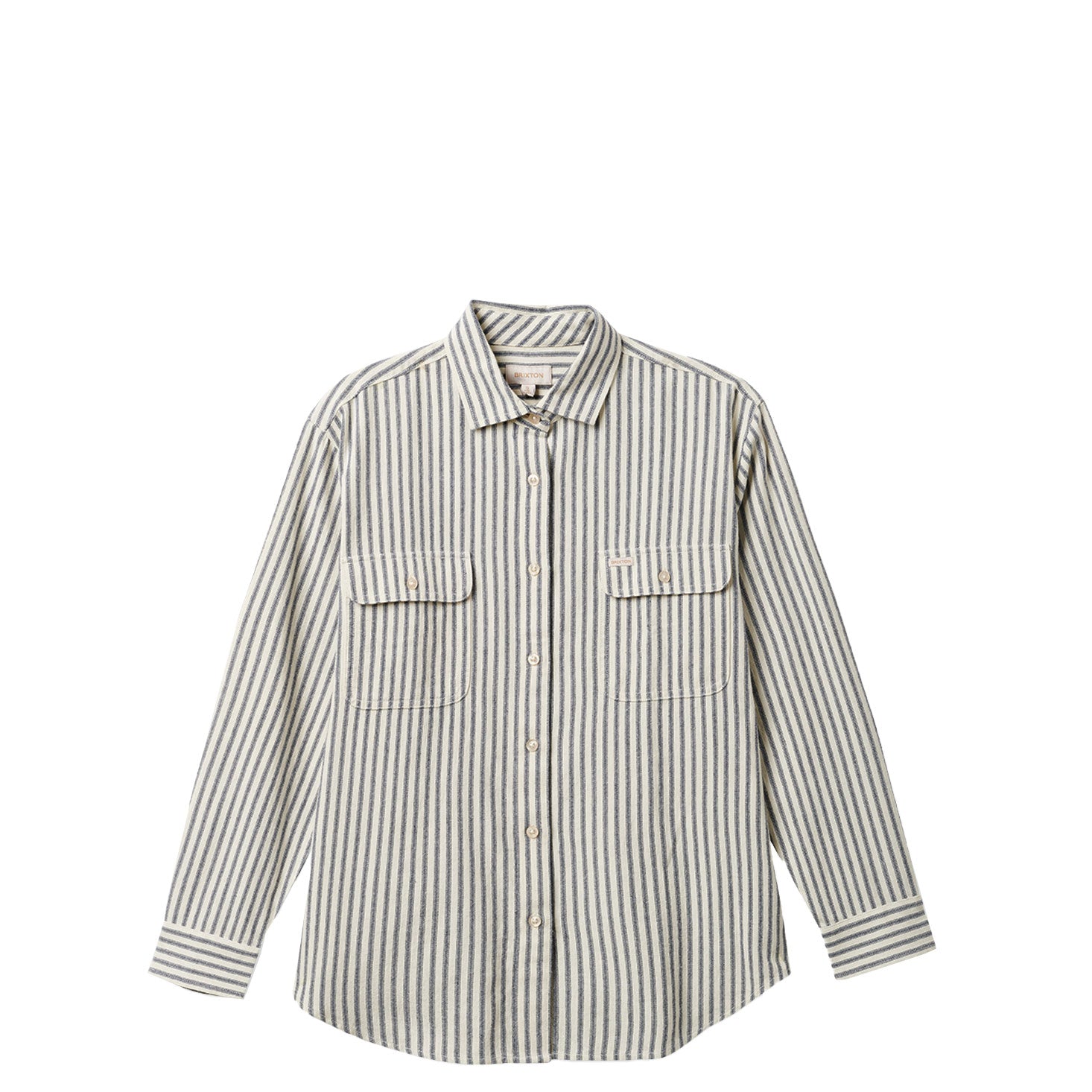 Brixton Womens Bowery Boyfriend L/S Flannel — available at Norwood