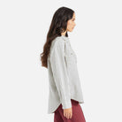 Brixton Womens Bowery Boyfriend L/S Flannel — available at Norwood