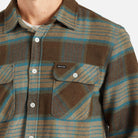 Brixton Bowery L/S Flannel — available at Norwood