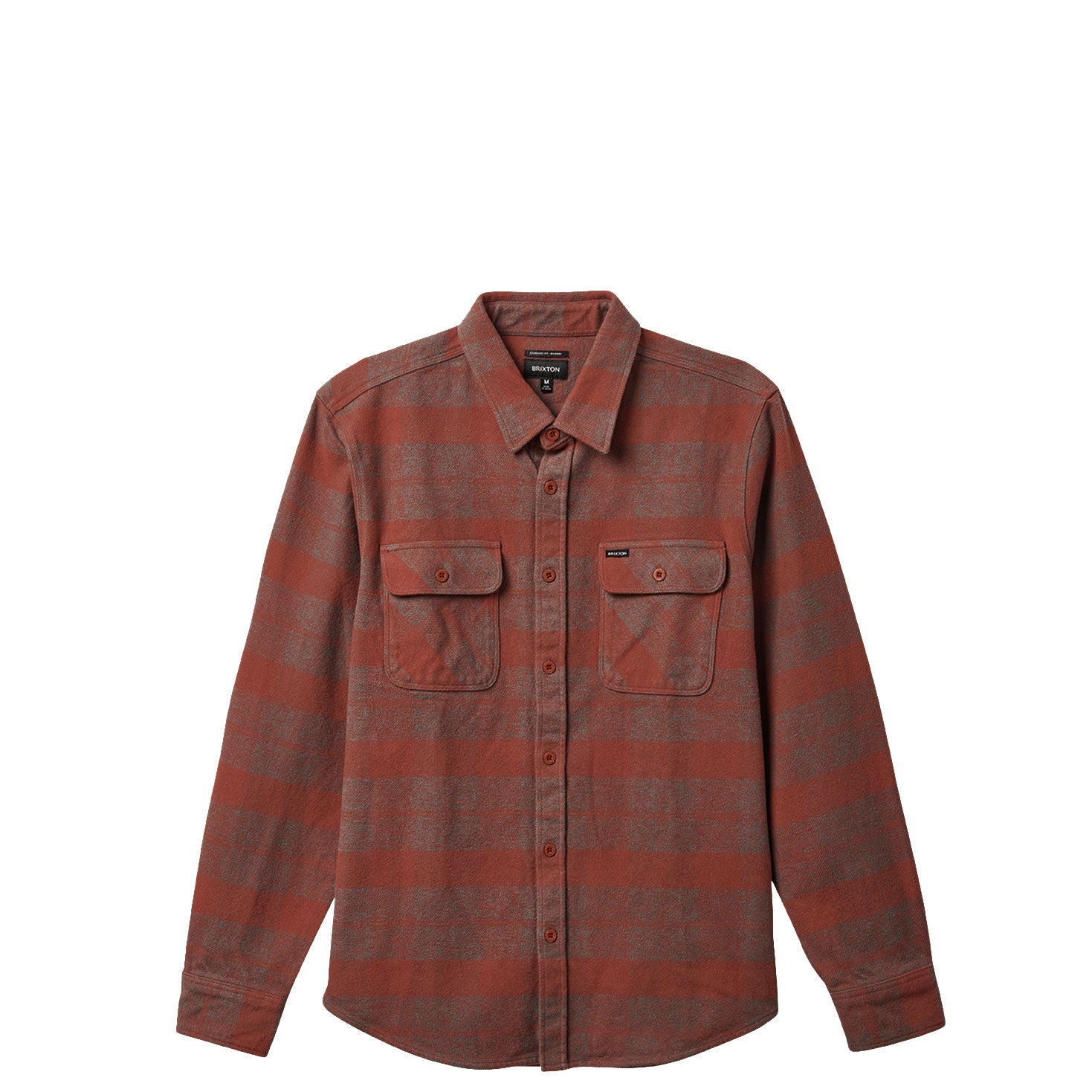 Brixton Bowery Heavy Weight L/S Flannel — available at Norwood