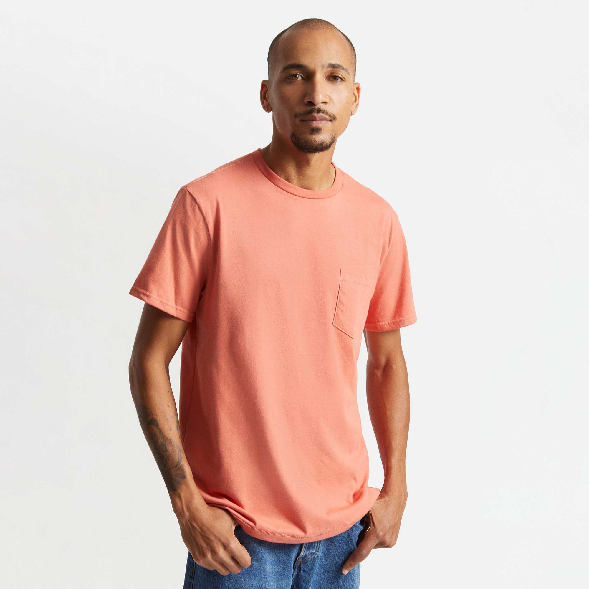 brixton basic pocket tee