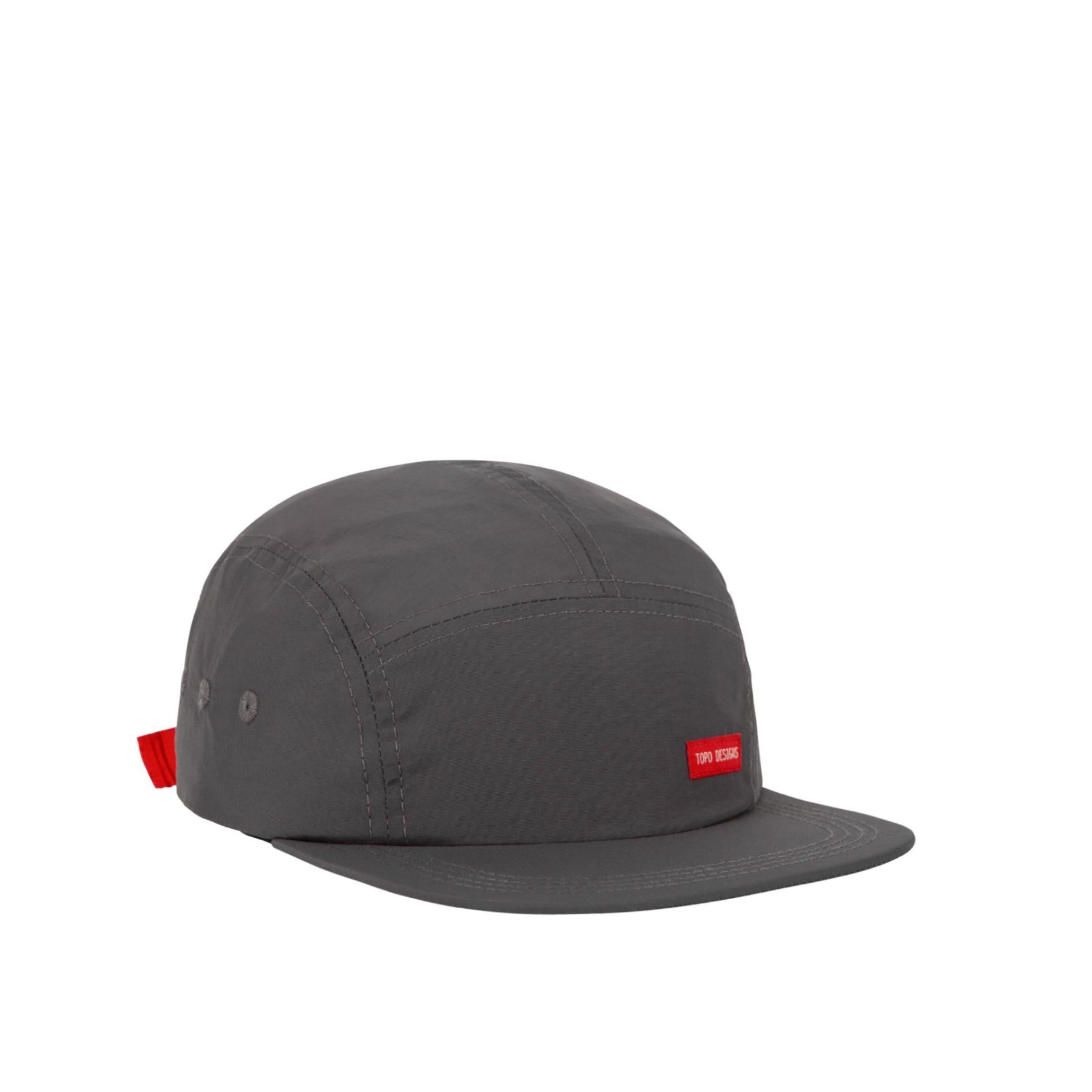Topo Designs Nylon Camp hat, charcoal — available at Norwood