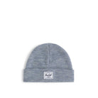 Herschel Baby Beanie 6-18 Months, heather light grey — available at Norwood