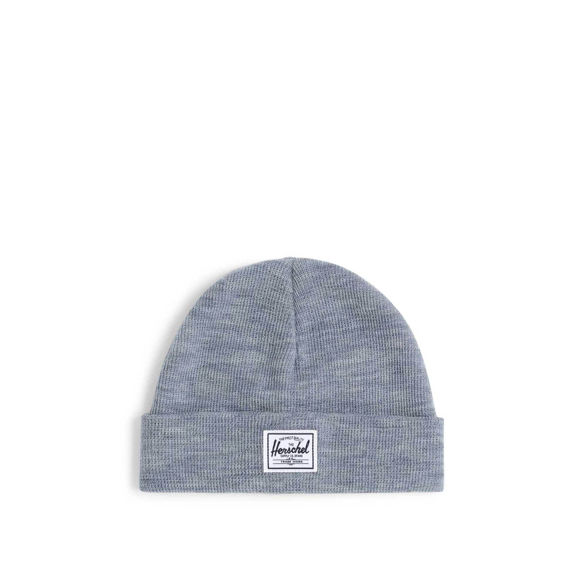 Herschel Baby Beanie 6-18 Months, heather light grey — available at Norwood