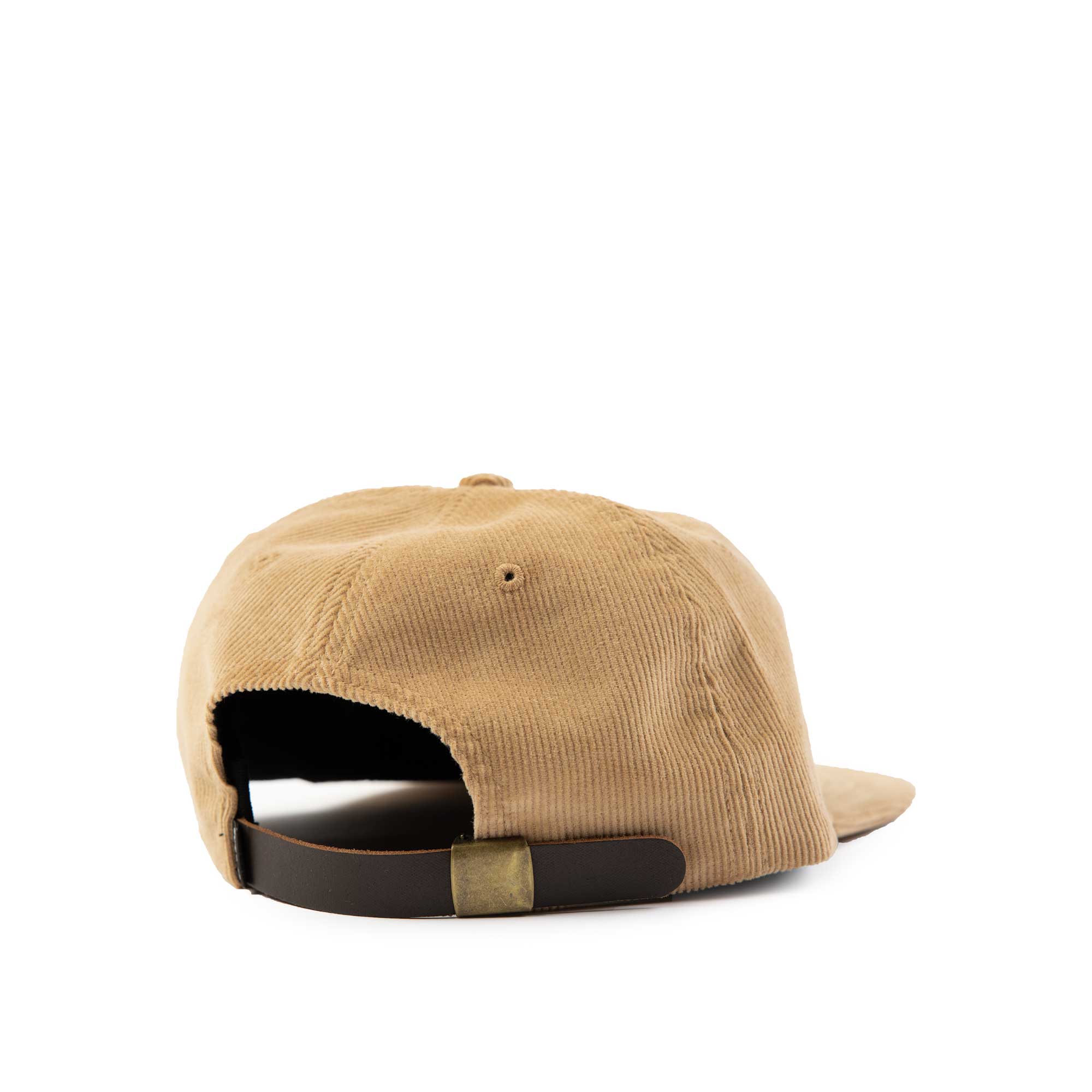 Quiet Life Serif Cord Polo hat, toast — available at Norwood