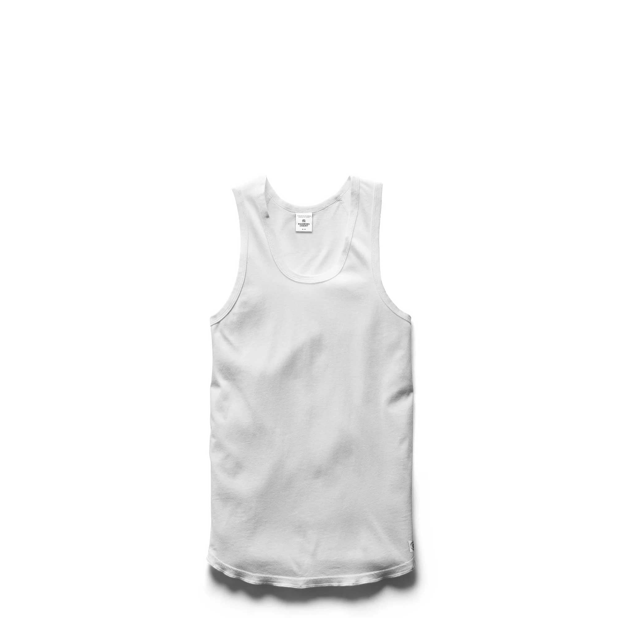 Reigning Champ Lightweight Jersey Tank Top — available at Norwood