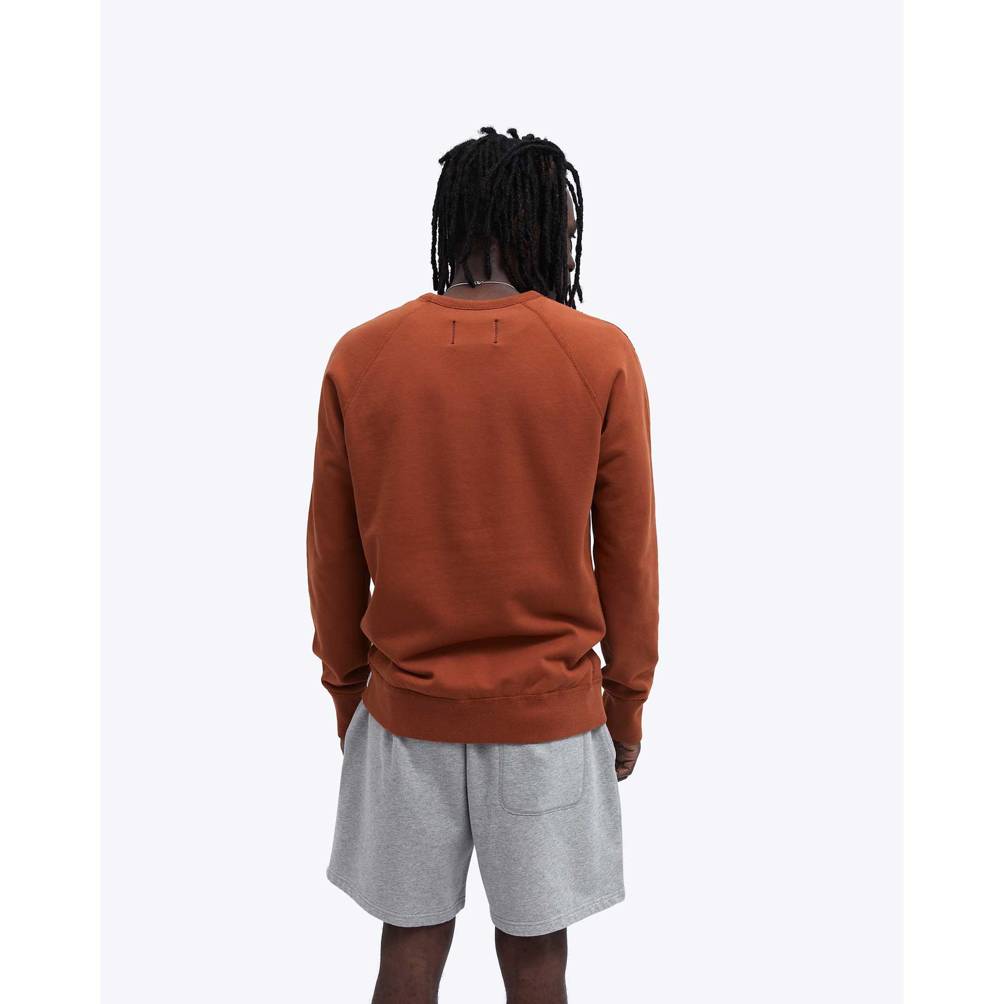 Reigning Champ Midweight Terry Crewneck — available at Norwood