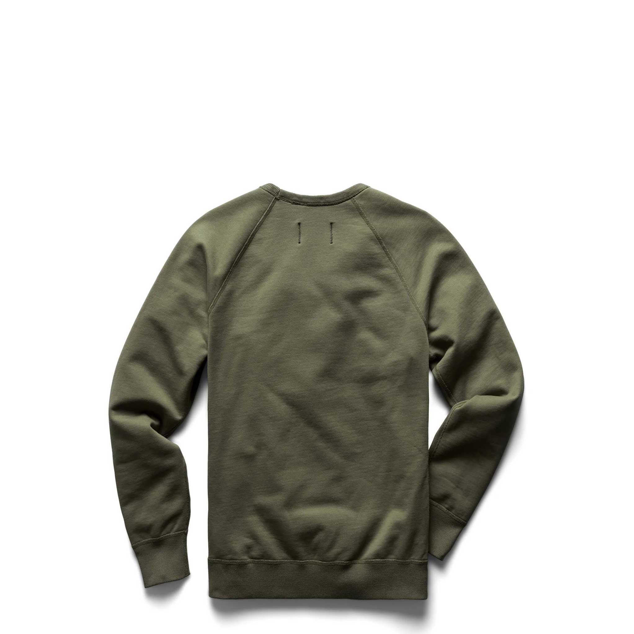 Reigning Champ Knit Mid Weight Terry Long Sleeve Crew Neck