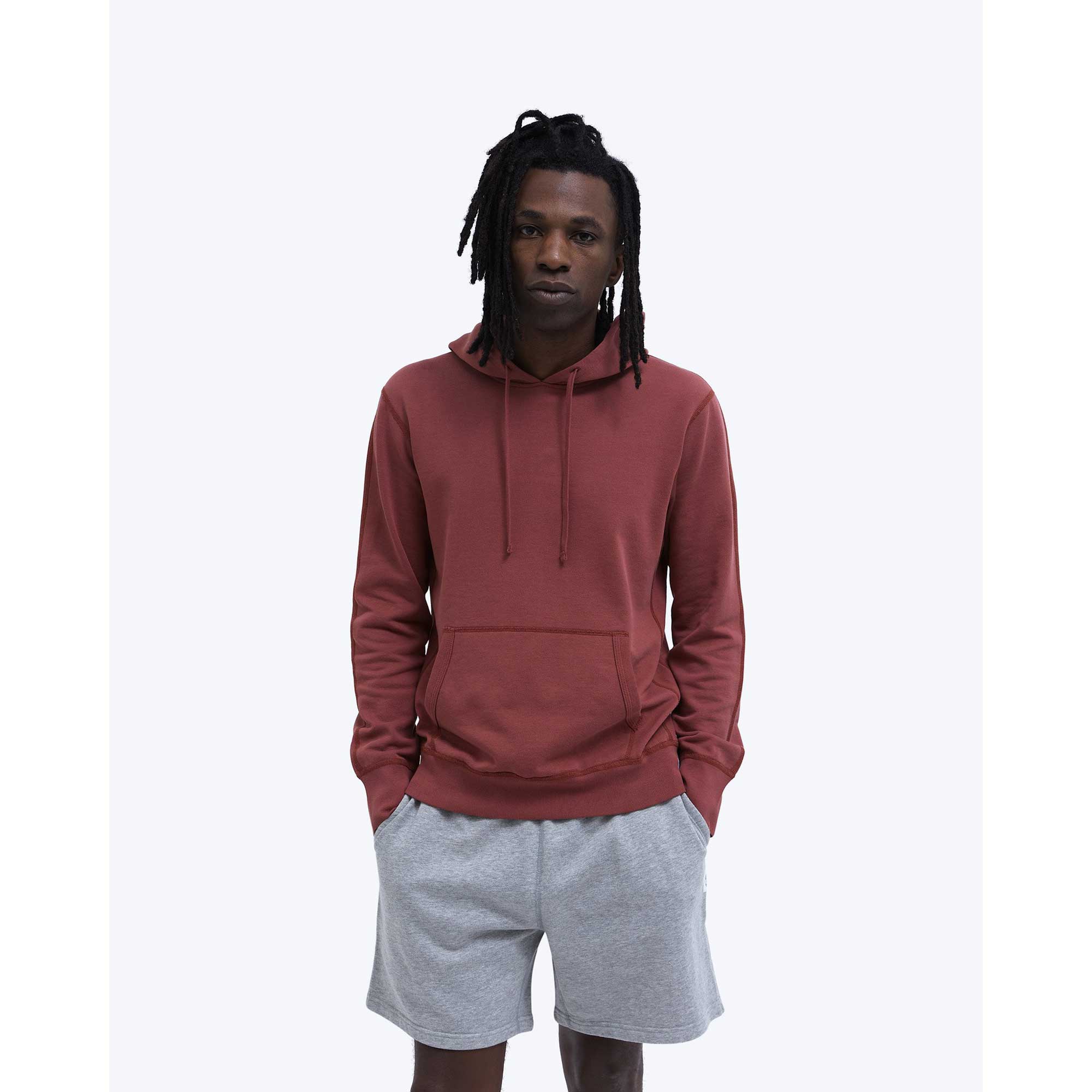 Reigning Champ Pullover Hoodie Lightweight Terry — available at Norwood