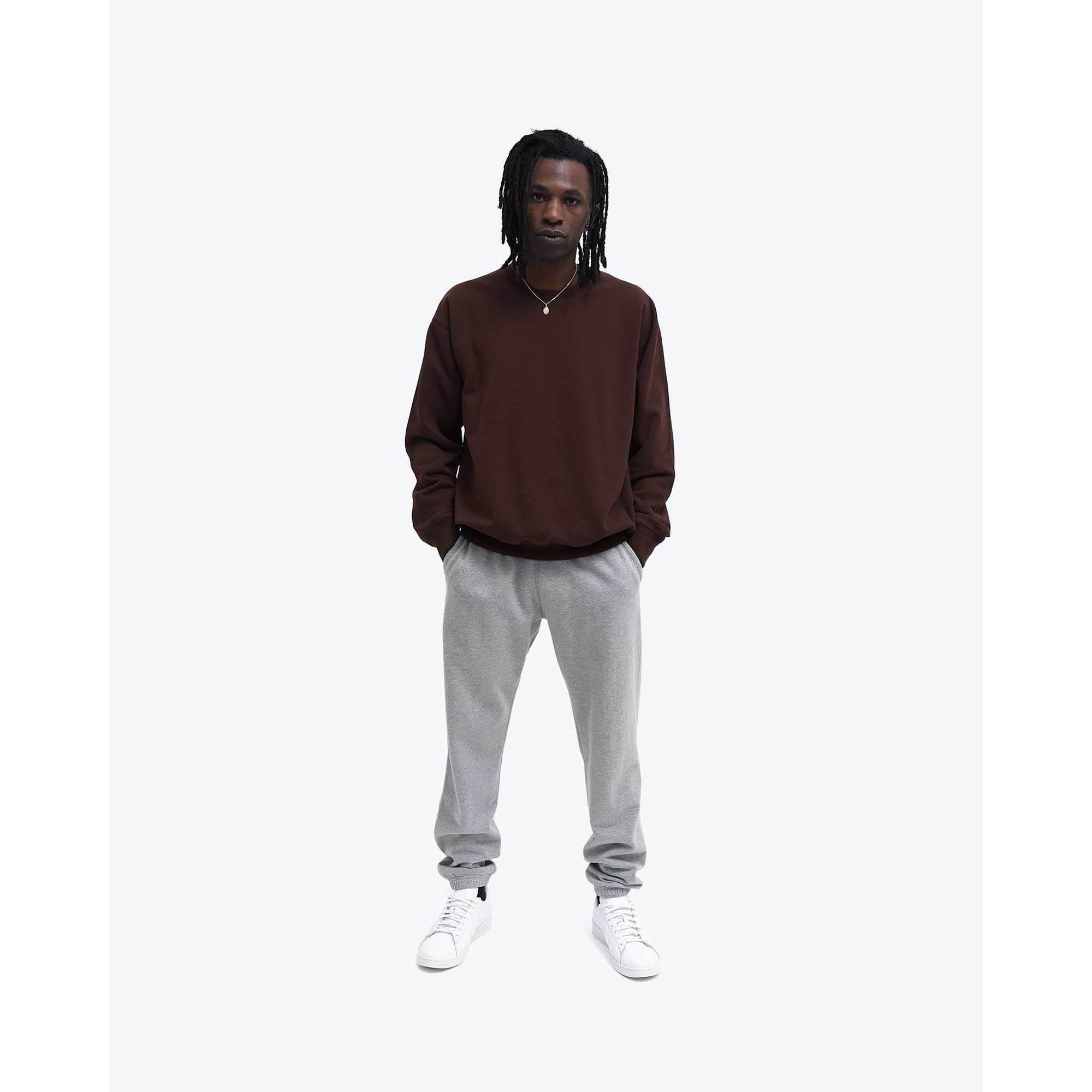 Reigning Champ Mid Weight Terry Relaxed Fit Crewneck — available at Norwood