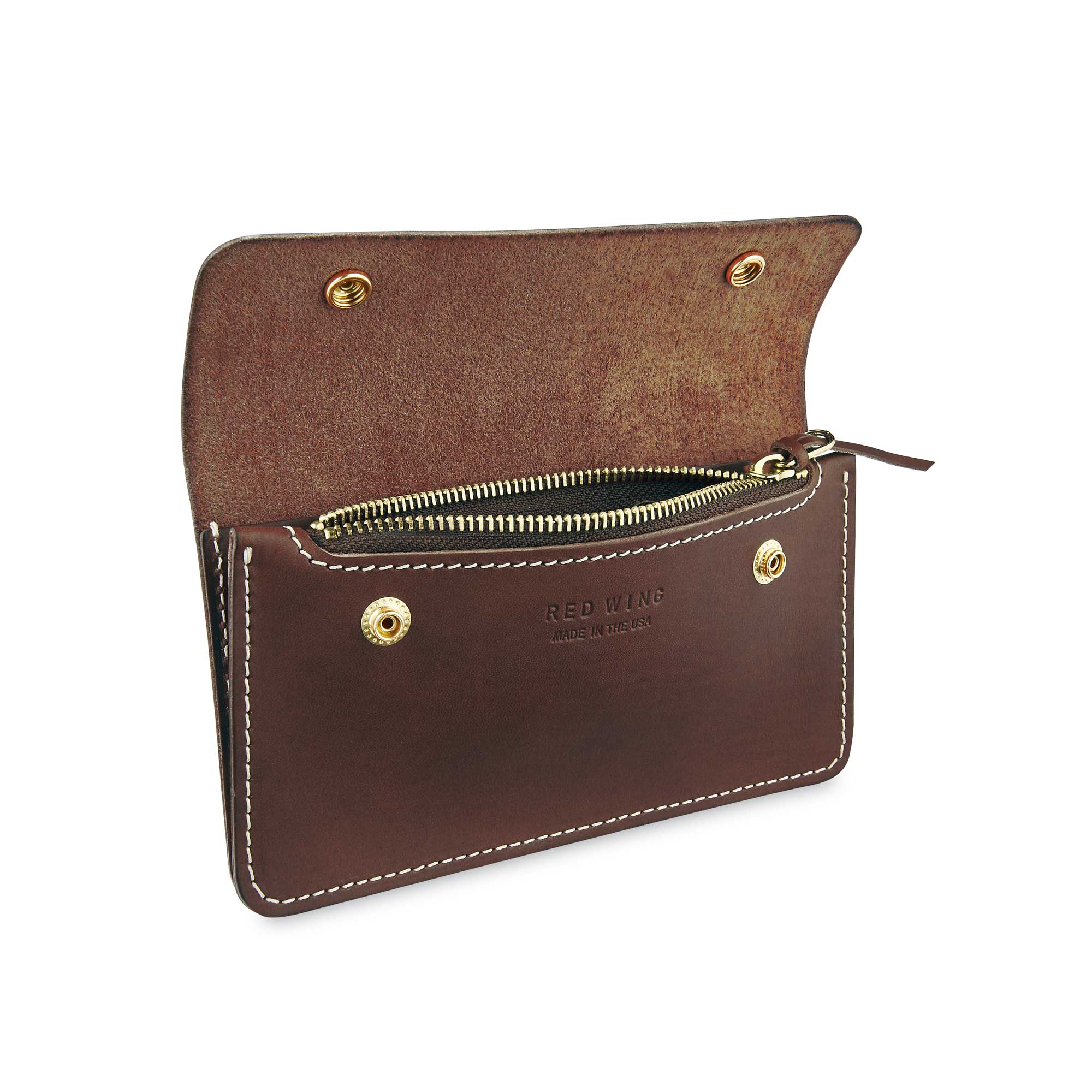 Red Wing Heritage Trucker wallet, amber frontier