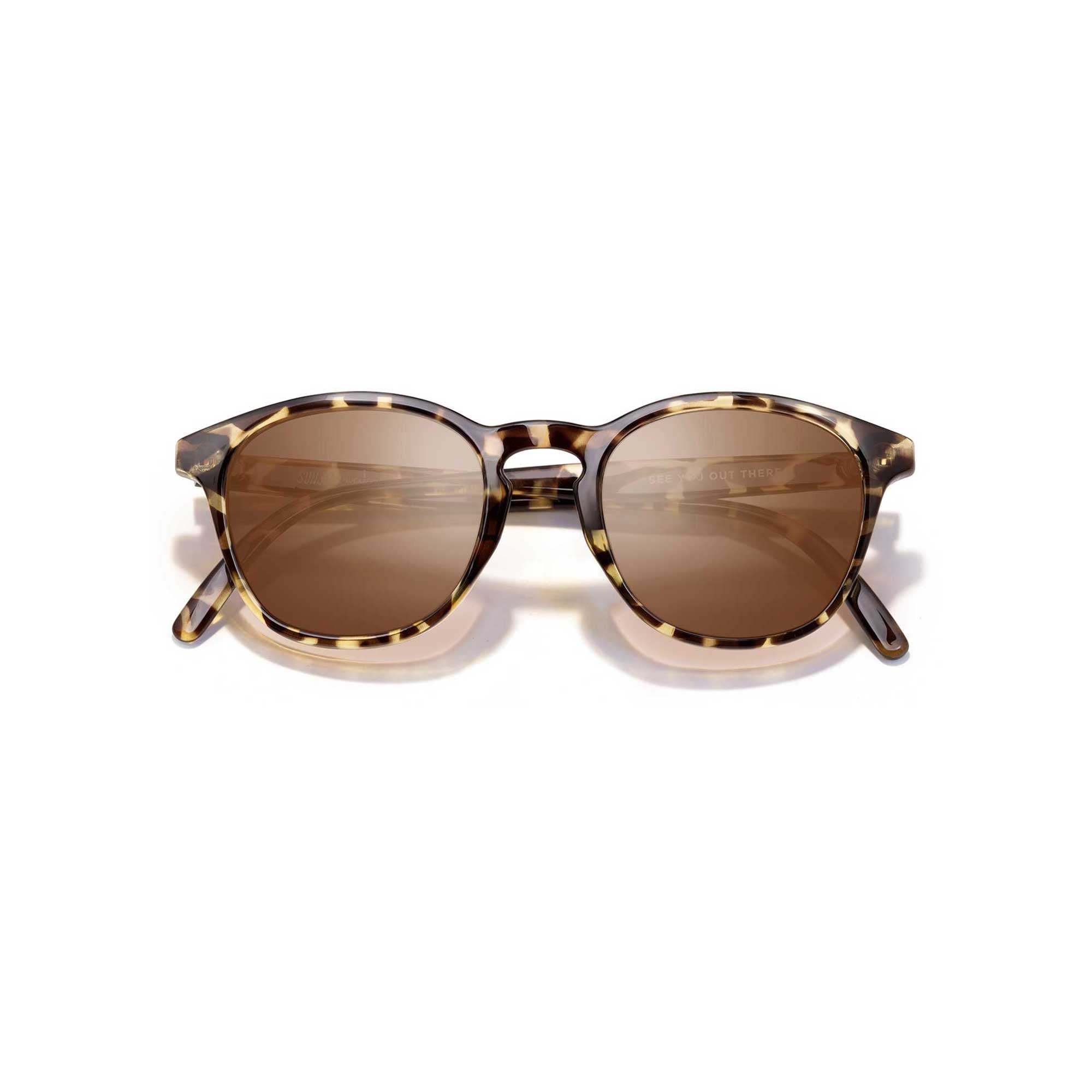 Sunski Yuba Polarized Sunglasses, Tortoise Amber