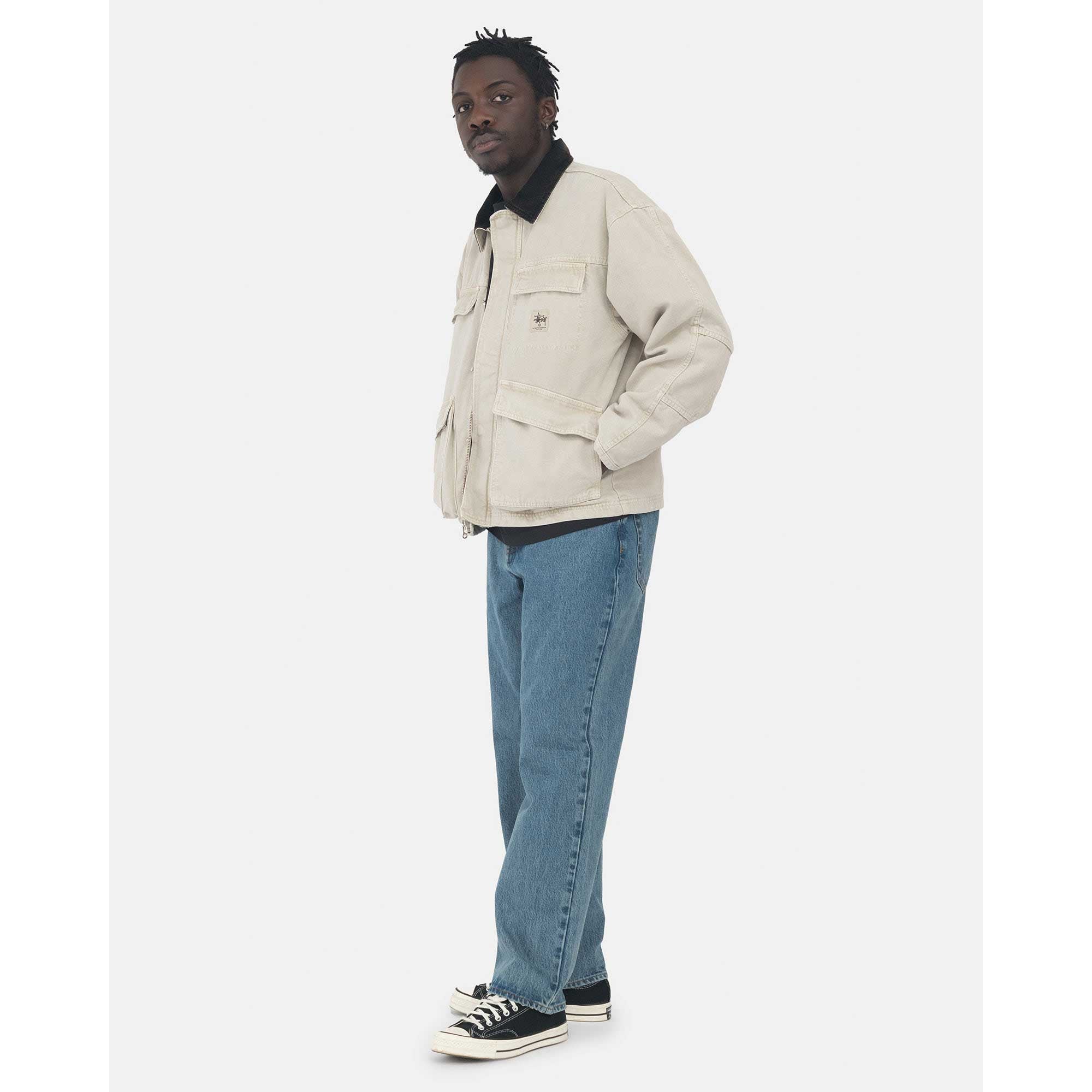 Stussy Washed Canvas Shop Jacket – Norwood