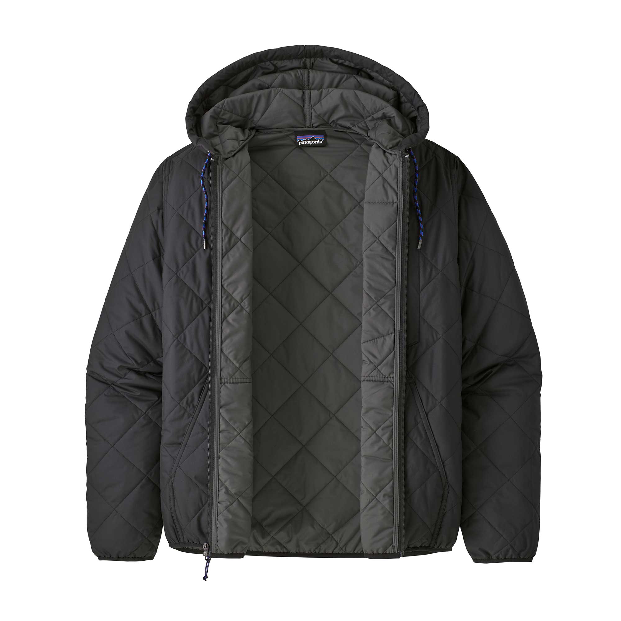 Hooded quilted hotsell bomber jacket