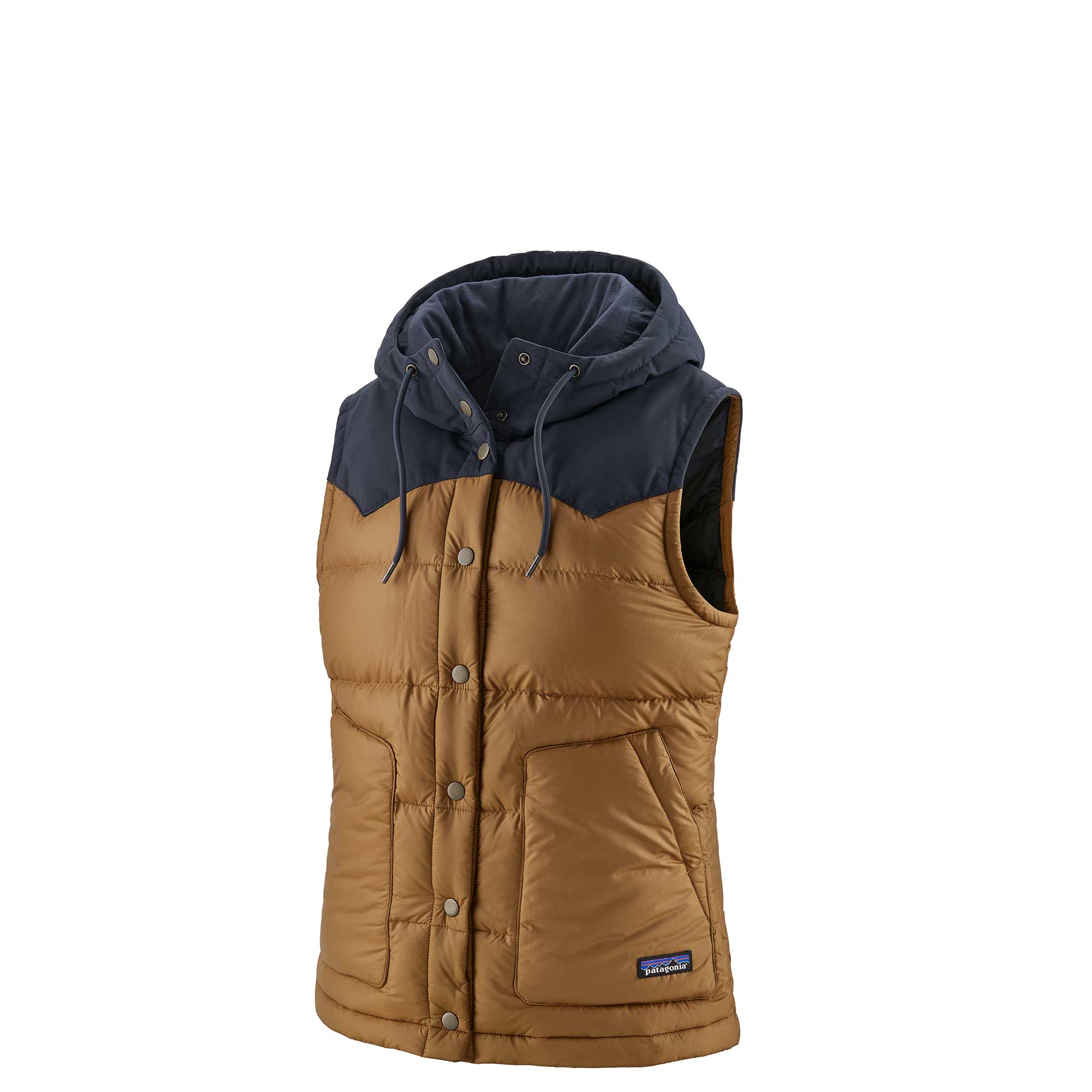 Patagonia women's bivy hooded vest buffalo green best sale