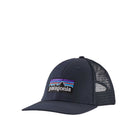 Patagonia P-6 Logo Lopro Trucker Hat, navy — available at Norwood