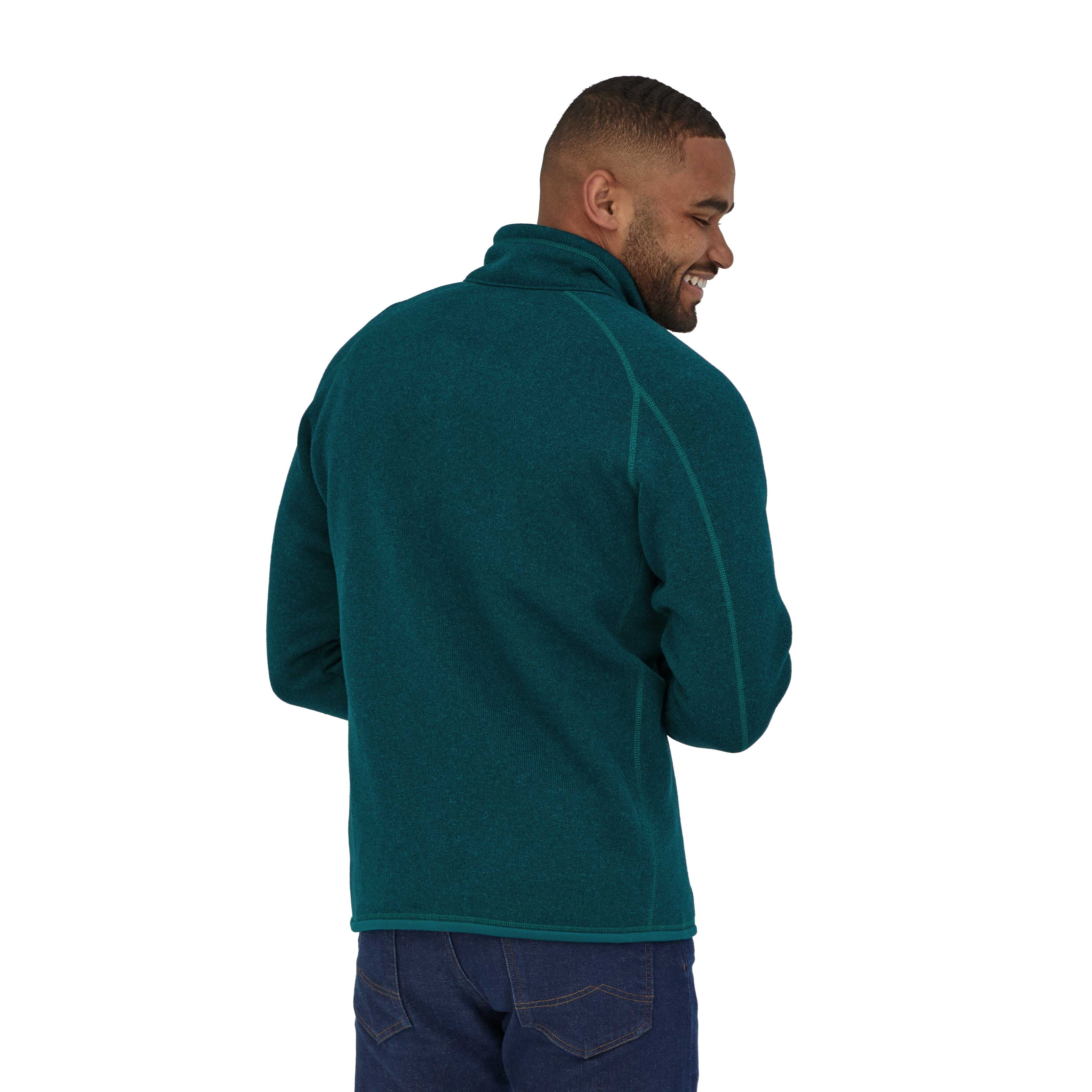 Patagonia men's better sweater green Clearance
