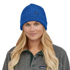 Patagonia Fishermans Rolled Beanie, Alpine Blue — available at Norwood