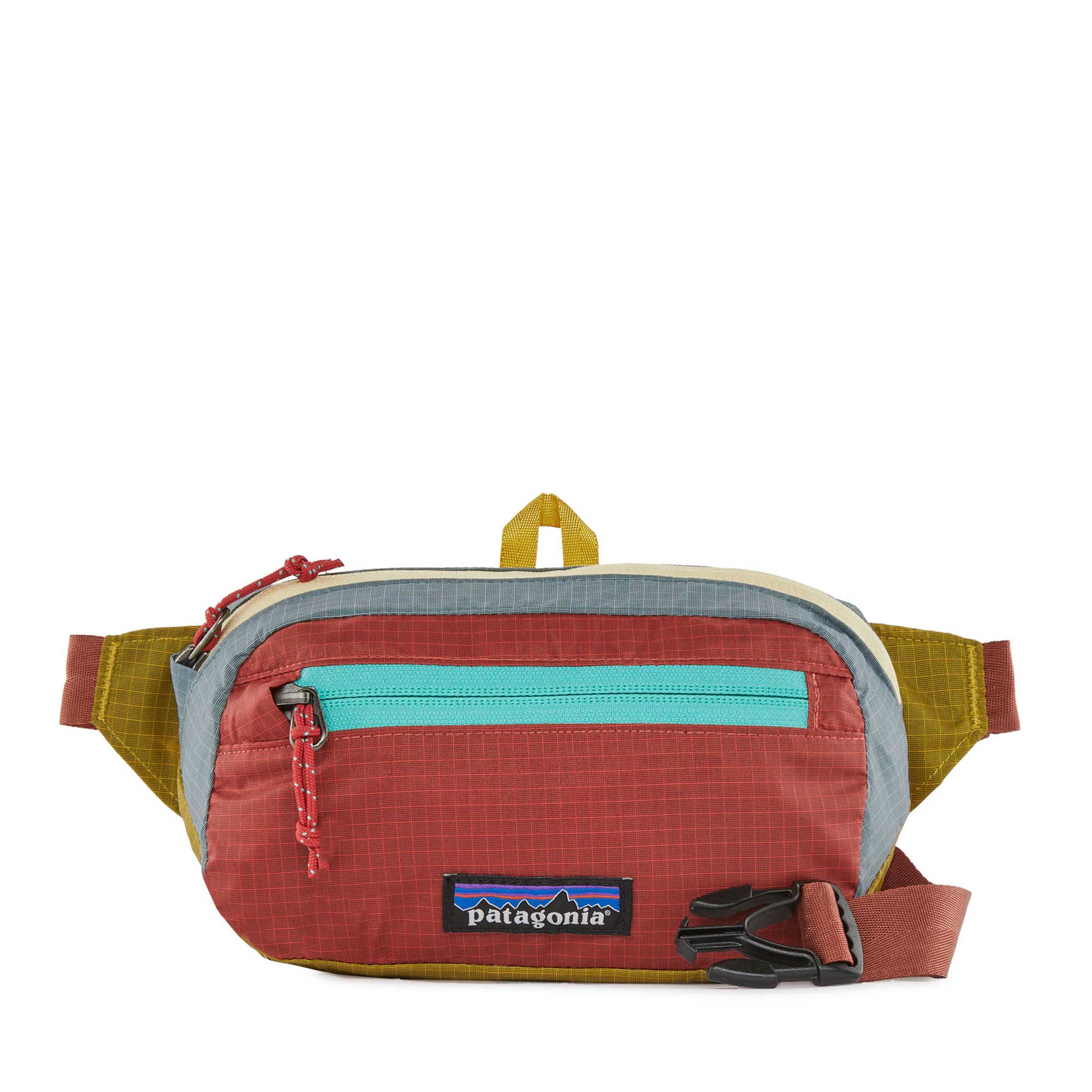 Patagonia Ultralight Black Hole Mini Hip Pack, patchwork: cabin gold — available at Norwood