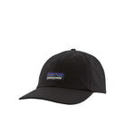 Patagonia P-6 Label Trad Cap, Black — available at Norwood