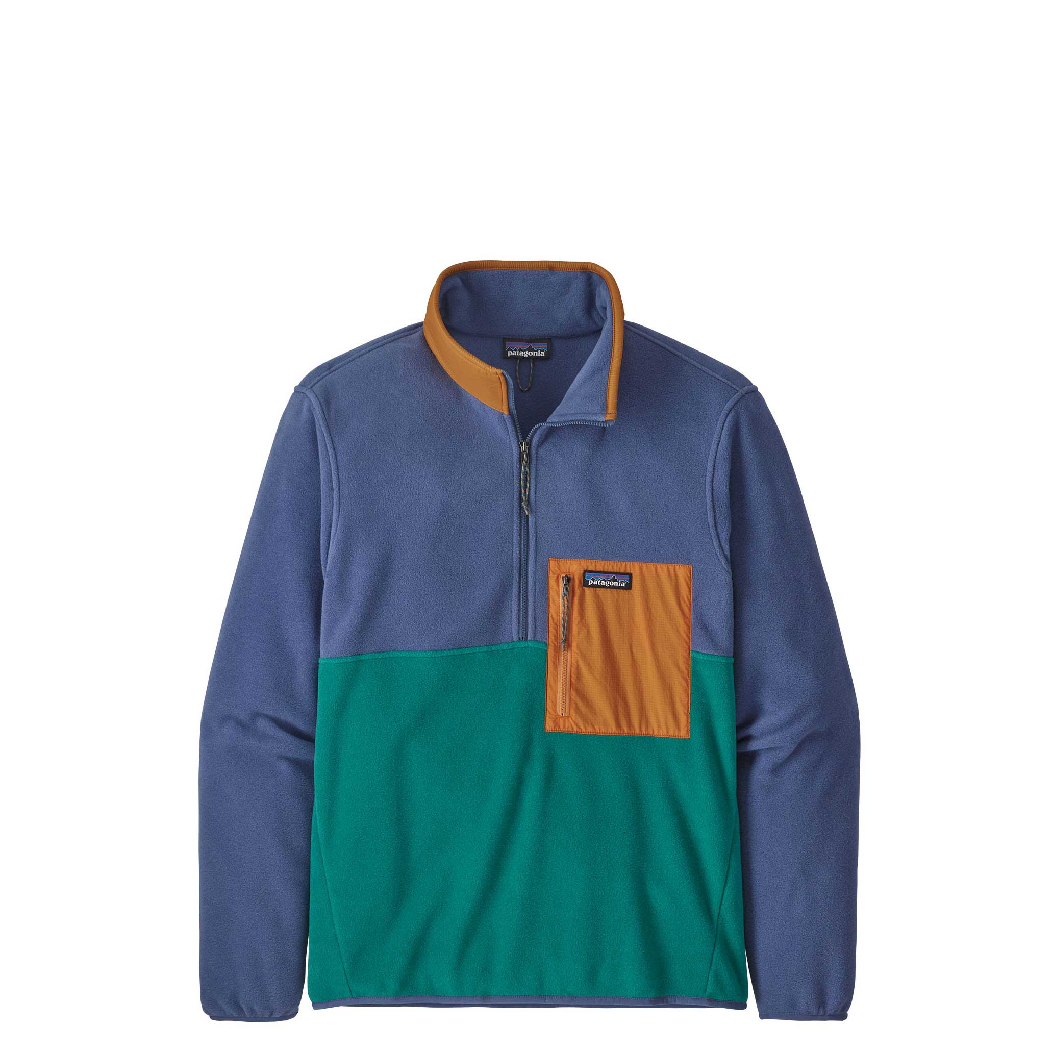 Patagonia M's Microdini 1/2 Zip Fleece Pullover - 100% Recycled