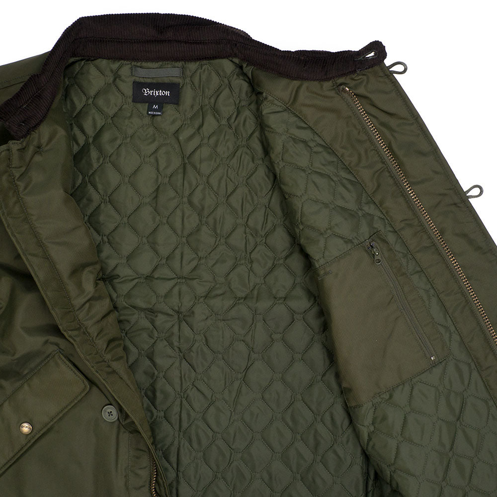 Brixton Pinnacle jacket - olive – Norwood