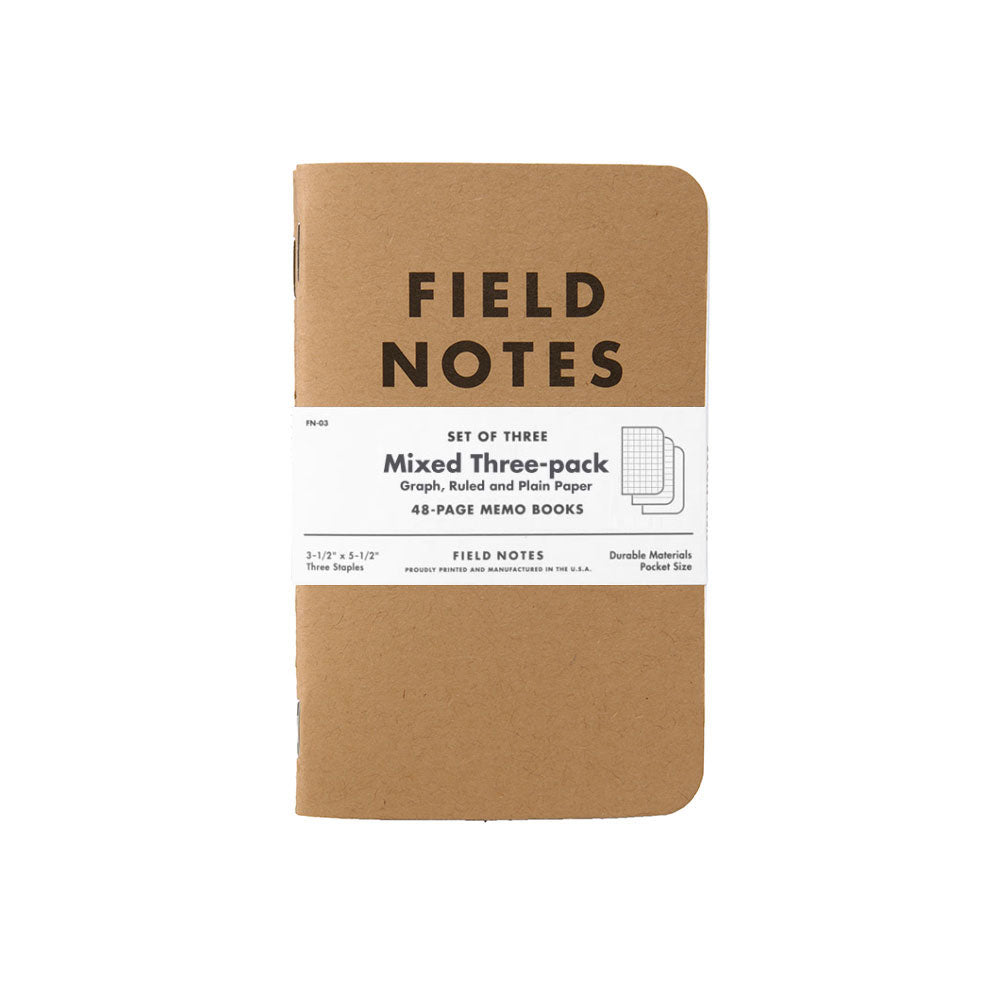 Field Notes 3-Pack Mixed Pack – Norwood