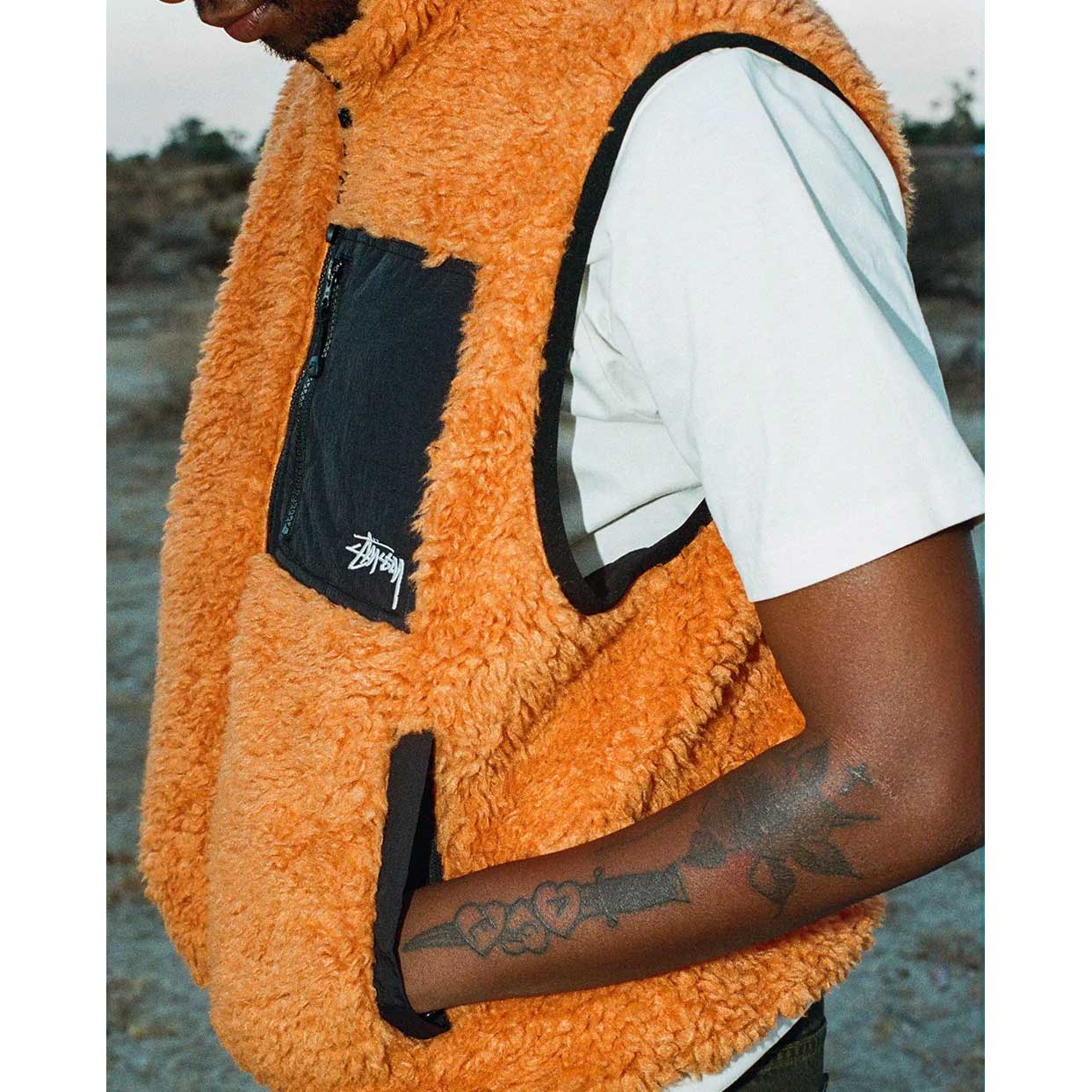 Stussy Sherpa Vest