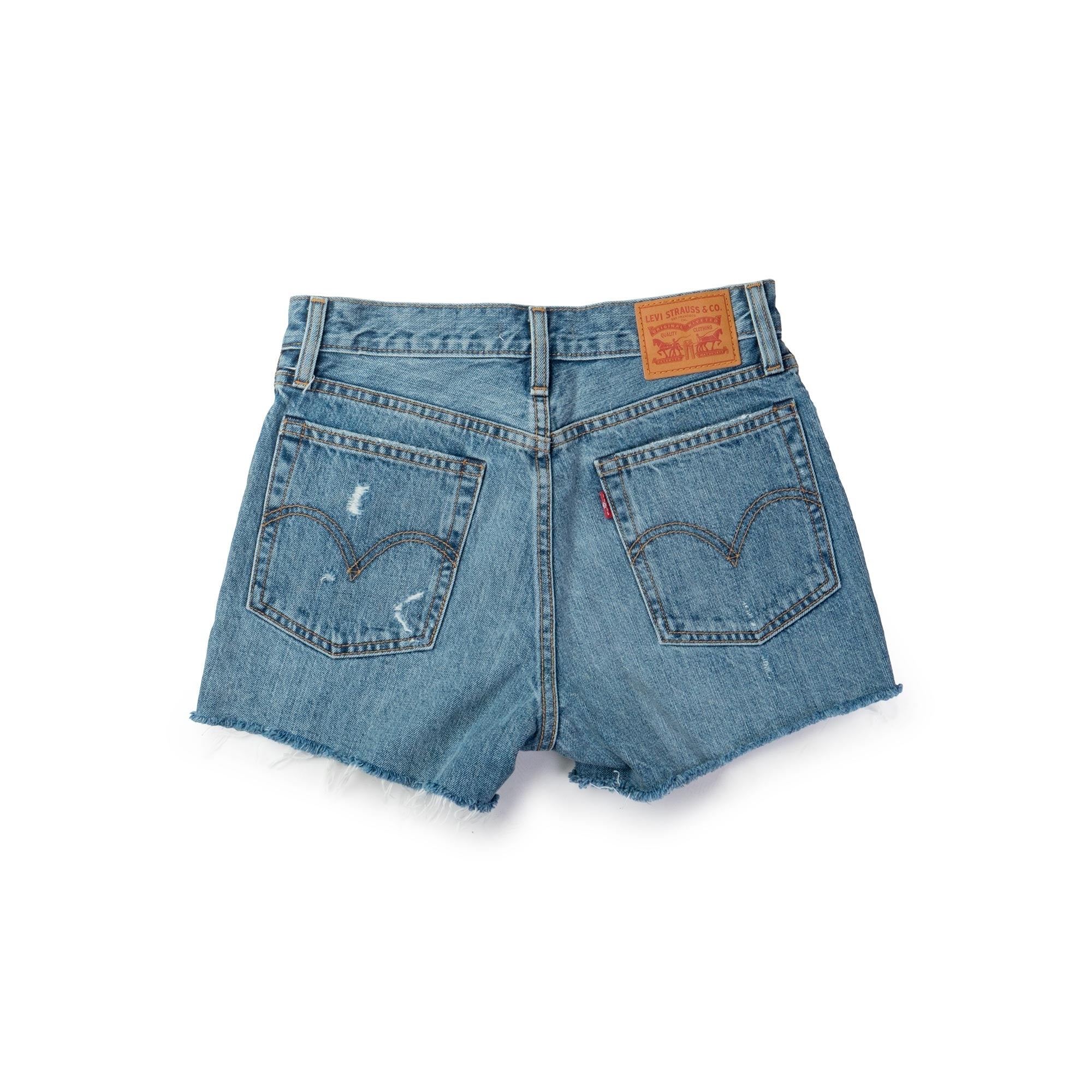 Levi's wedgie shorts store blue your mind