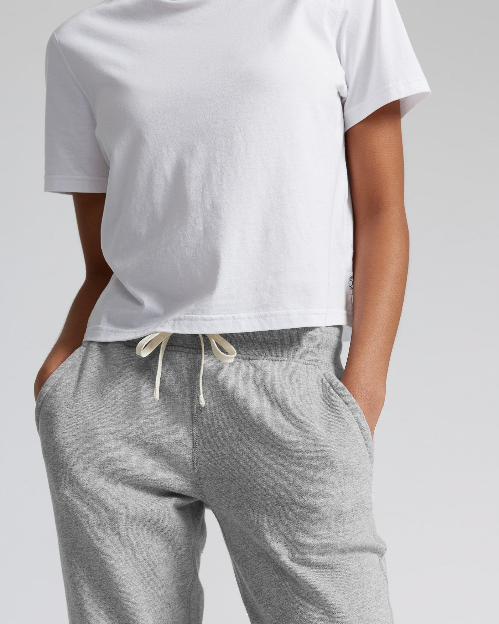 Reigning Champ Womens Lightweight Terry Slim Sweatpant — available at Norwood