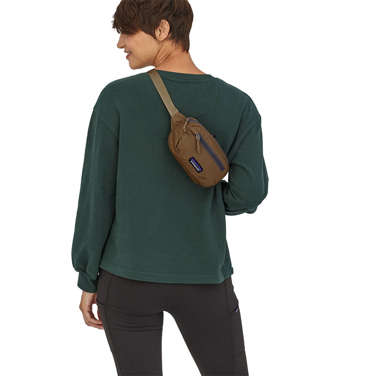 Patagonia Ultralight Black Hole Mini Hip Pack, Coriander Brown — available at Norwood
