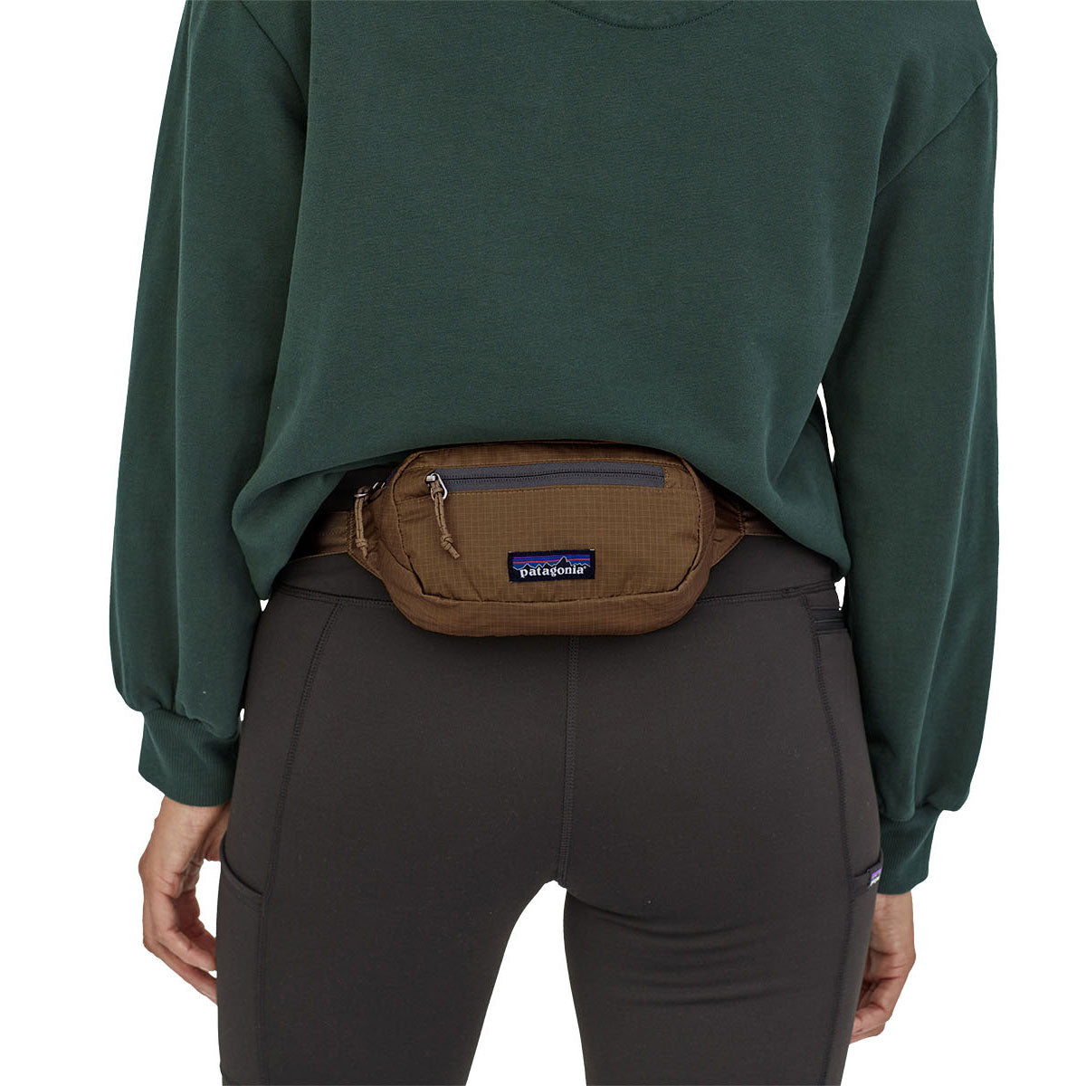 Patagonia Ultralight Black Hole Mini Hip Pack, Coriander Brown — available at Norwood