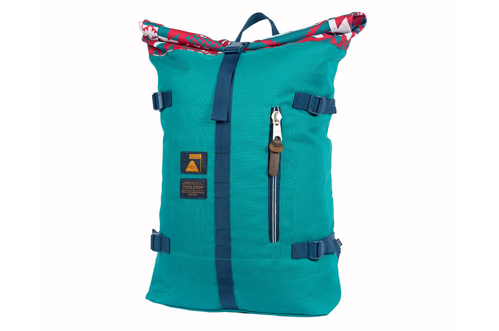 Poler x Pendleton Classic Rolltop Backpack — available at Norwood