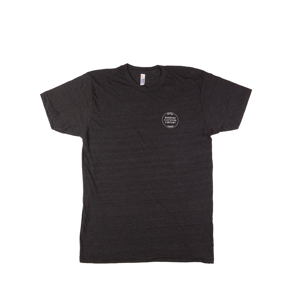 Norwood Postmark 2.0 Tri Blend t shirt charcoal