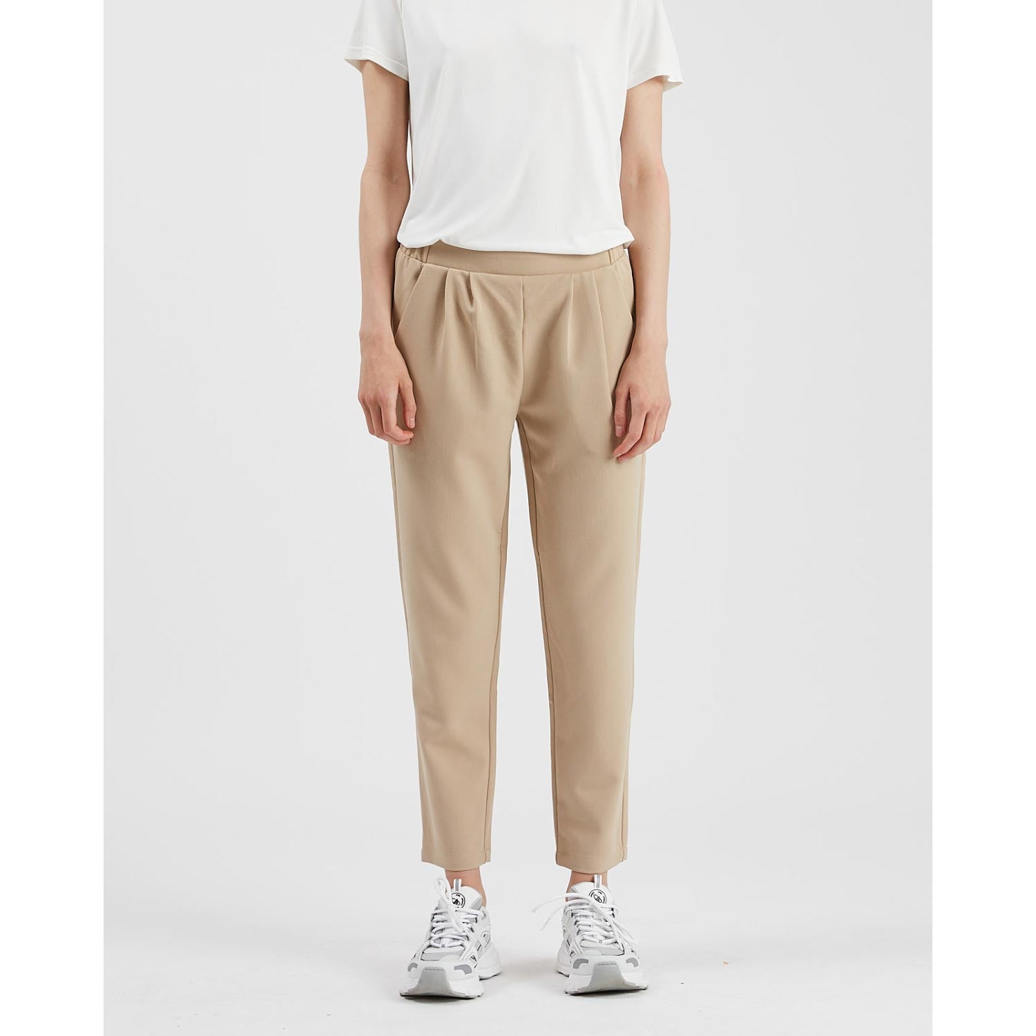 BUIgtTklOP Pants For Women Clearance Casual Temperament Solid