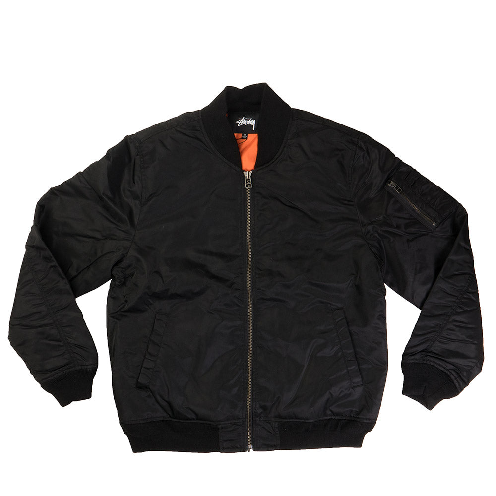 Stussy glen discount bomber satin collar