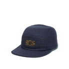 Quiet Life Gold Label 5 panel hat, navy — available at Norwood