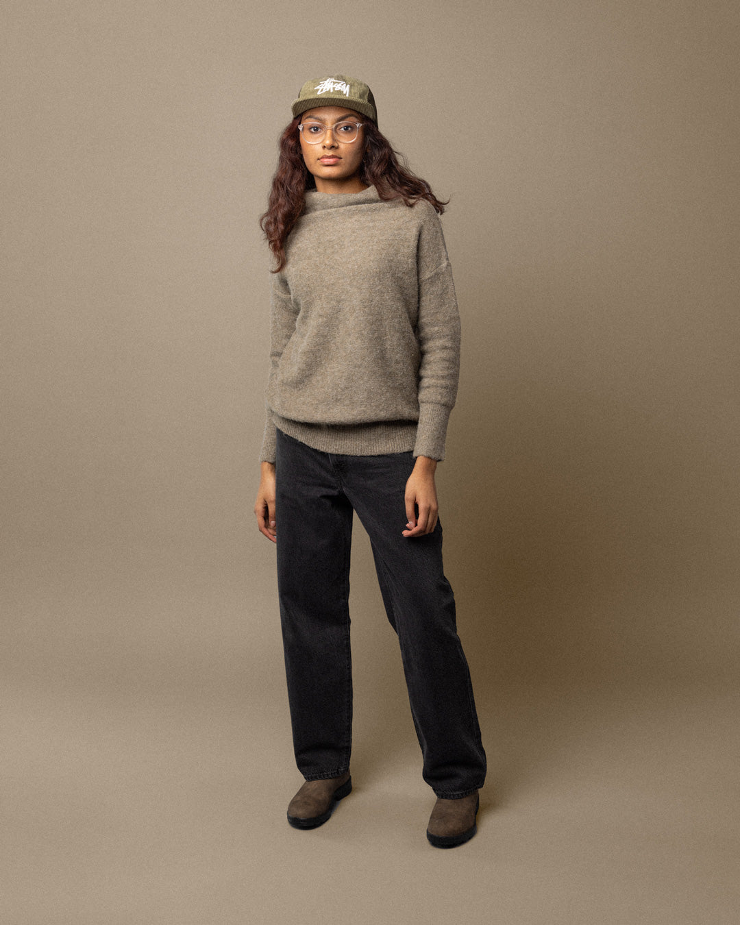 Grade & Gather Funnel Neck Sweater — available at Norwood